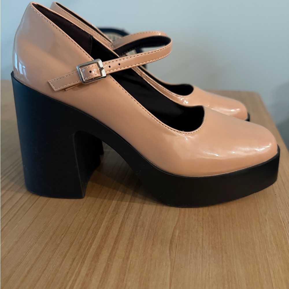 ASOS nude platforms